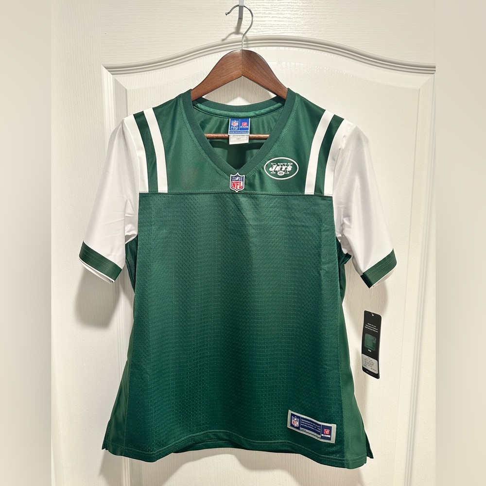 New York Jets Pro Line NFL Women's Team Blank Green Jersey, Size: Medium